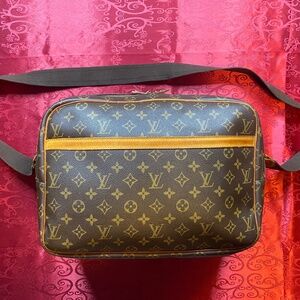 LOUIS VUITTON Reporter PM Monogram Canvas M45254